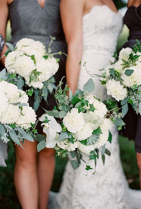 22 Gorgeous Hydrangea Wedding Bouquets White Bridal Bouquet Hydrangea
