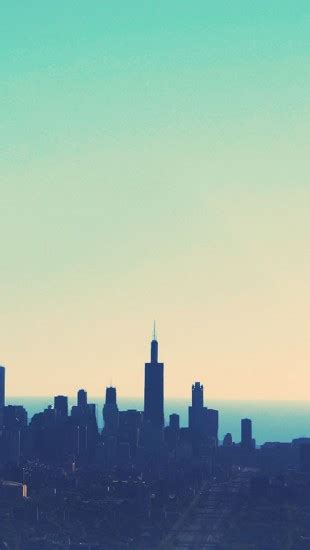 Sunrise Cityscapes Dawn Chicago The Iphone Wallpapers