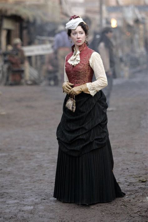 Deadwood Western Costumes Fashion 1870s Fashion