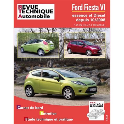 Revue Technique Ford Fiesta Vi Rta B742 9782726874257