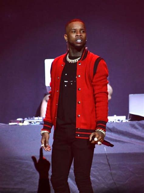 Interscope Records Tory Lanez Red Jacket