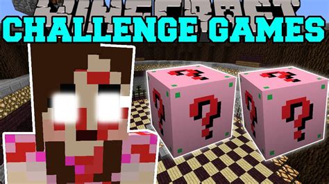 Minecraft Jen The Killer Challenge Games Lucky Block Mod Modded Mini Game Youtube