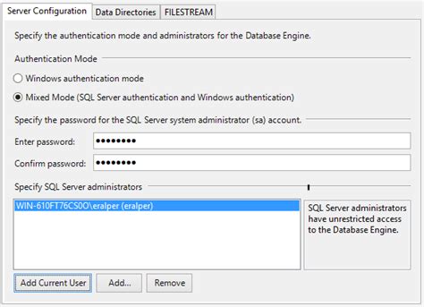 Sql Server Installation On Windows