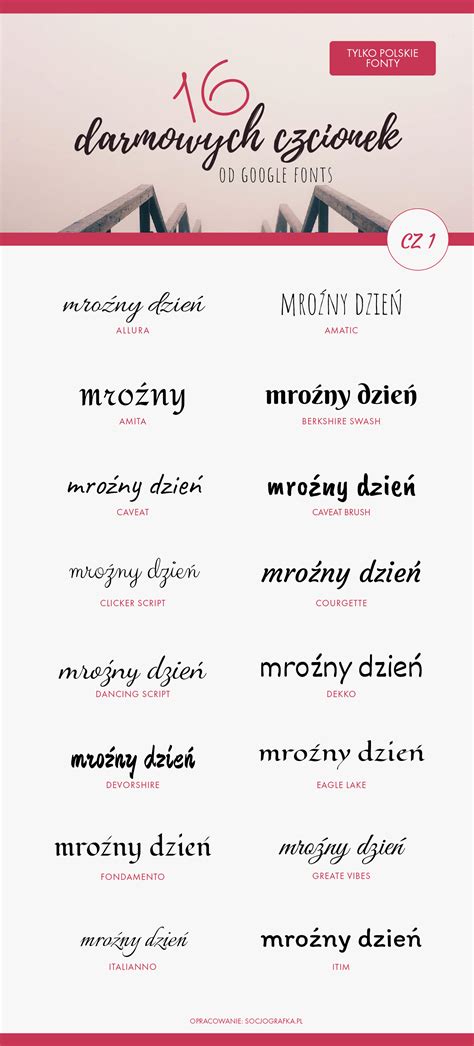 Stáhněte si druhy písma zdarma pro windows a macintosh. Fonty z polskimi znakami stylizowane na pismo odręczne ...