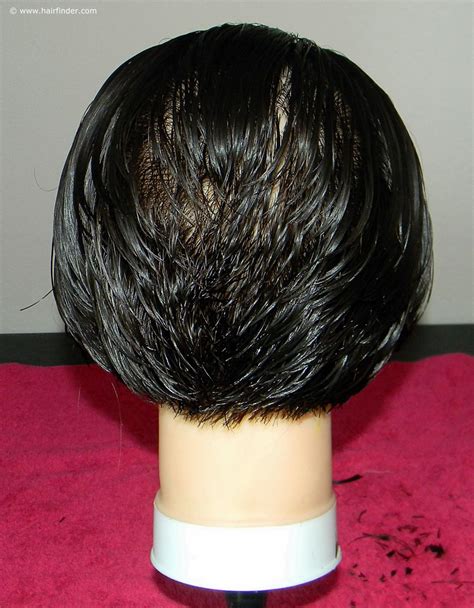 The back is also more curved, than a hard angle. How to cut a short inverted bob or angled bob