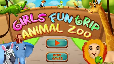 Girls Fun Trip Animal Zoo Game Youtube