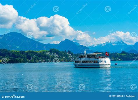 Luzern Switzerland September 20 2022 Panorama Of Lake Lucern