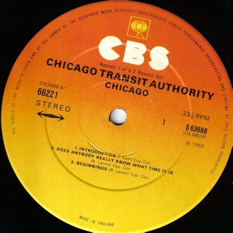 Chicago Chicago Transit Authority Gatefold Sleeve Vinyl Discogs