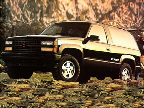 1992 Chevrolet Blazer Specs Price Mpg And Reviews