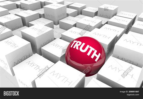 Truth Vs Myths Facts Image And Photo Free Trial Bigstock