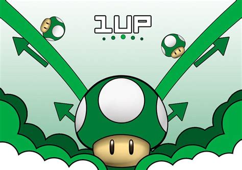 Mario 1up Wallpapers