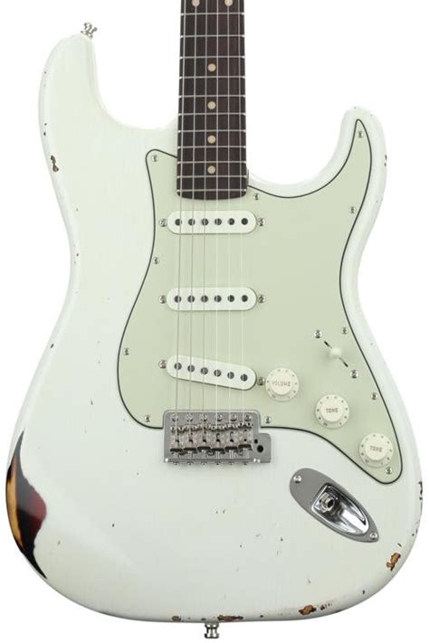 Sweetwater credit card customers added this company profile to the doxo directory. Fender Custom Shop GT11 Relic Stratocaster - Olympic White/3-Tone Sunburst - Sweetwater Exclusive