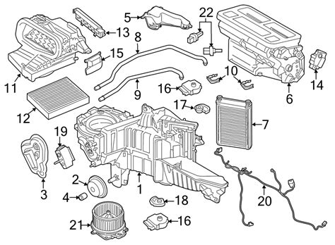 Hl3z19850ef Ford Hvac Unit Case Assembly Lakeland Ford Online Parts