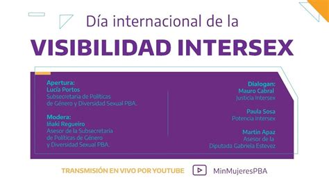 Día Internacional De La Visibilidad Intersex Youtube