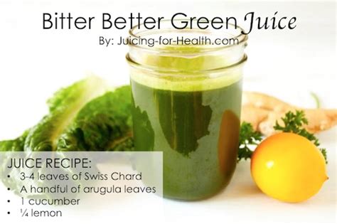 Bitter Juice To Detoxify Liver Juice Recipe You Can Use