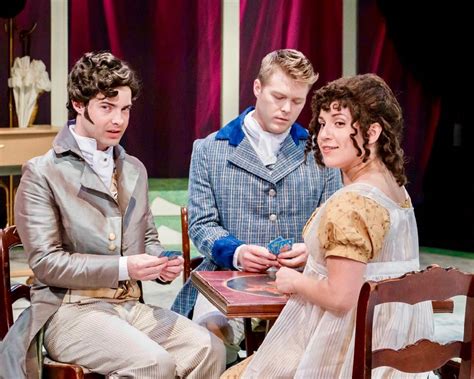 While darcy goes to london on business, lady catherine visits elizabeth, warning her not to marry darcy. PRIDE AND PREJUDICE - Long Beach Playhouse
