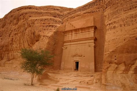 The Ruins Of Madain Saleh Saudi Arabia