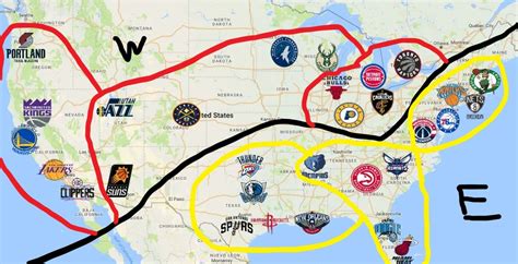 Caractériser Retourner Vous Agace Nba Divisions Map Janice De Dieu Janice