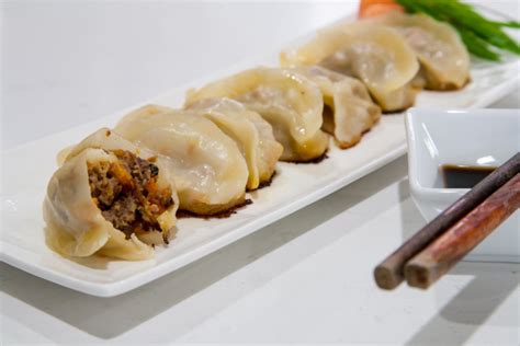 Beef Dumplings With Carrots And Onions Asian Cooking Mom