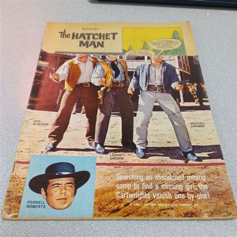 BONANZA #8 Gold Key Comics June 1964 Silver age Western TV show photo