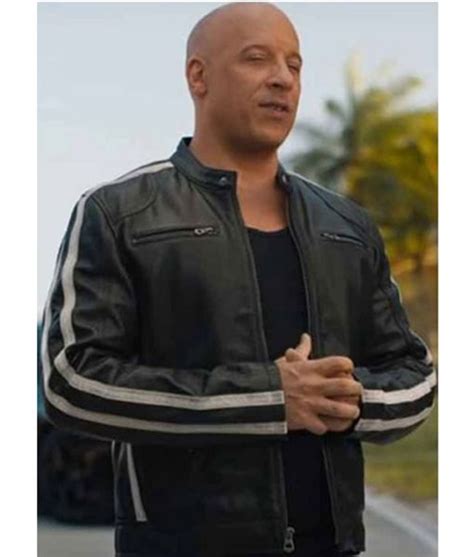Vin Diesel Fast And Furious 9 Jacket Dominic Toretto Leather Jacket