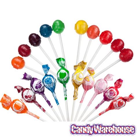 Charms Mini Pops Assorted Lollipops 400 Piece Bag Cotton Candy