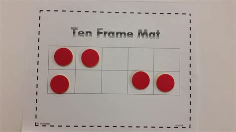 Mrs Schlichters Math Blog Math Routines Ten Frames