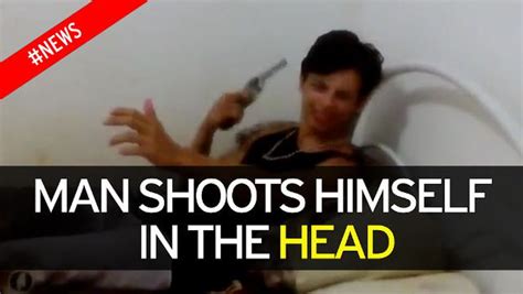 Astonishing Moment Hapless Man Shoots Himself In Head While Playing With Gun And Survives