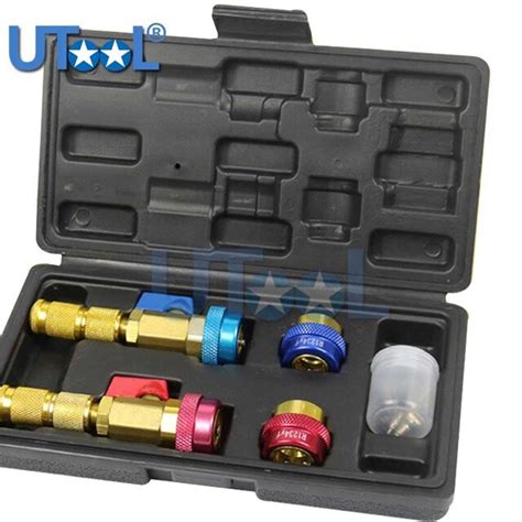 R134a R1234yf Quick Valve Core Remover Installer Tool High Low Pressure