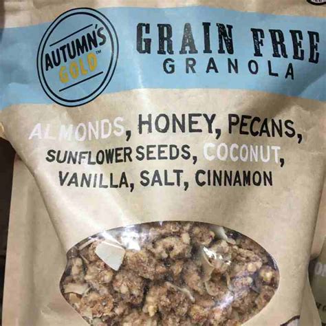 Granola bars loaded with added sugar are not healthy snacks. Autumns Gold Grain Free Granola 20 oz 1069838 - South's Market