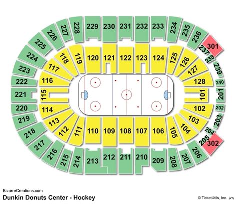 Dunkin Donuts Center Seating Chart View Elcho Table