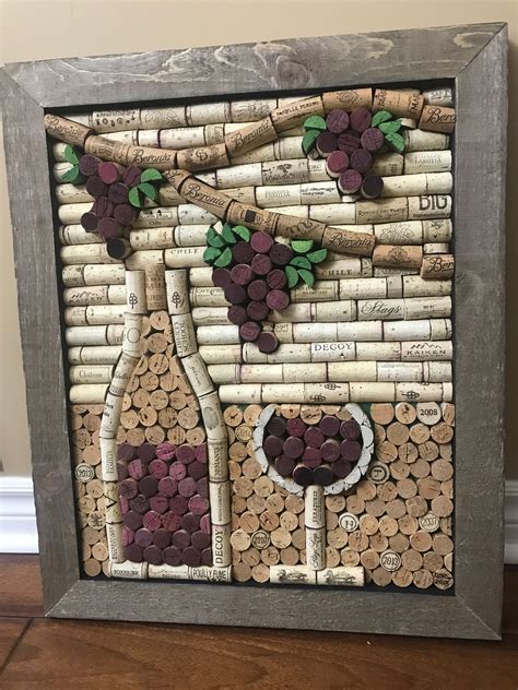 Pin By Tami Clevenger On Crafts Wine Cork Diy Crafts Cork Crafts Diy Wine Cork Art