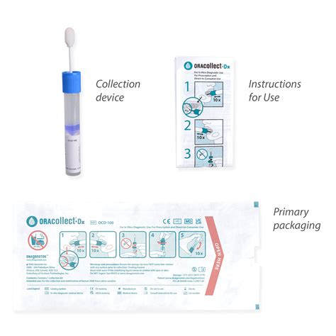 DNA Genotek DNA Collection Oragene OCD Saliva Collection Device