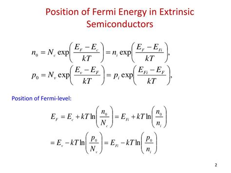 The probability of a particular energy state being occupied is in a system consisting of electrons at zero temperature, all available states are occupied up to the fermi energy level,. PPT - Notes For 25 February Electron and Hole ...
