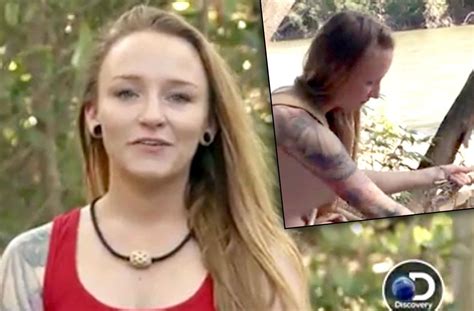 Maci Bookout Star Of Teen Mom Quits Naked Afraid After One Day My Xxx Hot Girl