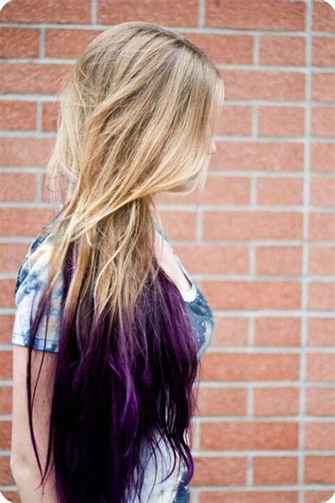 Easy And Best 10 Dip Dye Ombre Color Hair Ideas Without