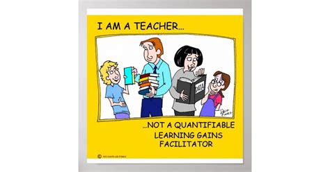I Am A Teacher Poster Zazzle