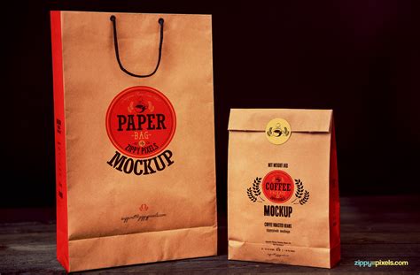 Download 13 Branding & Packaging Coffee Mockups | ZippyPixels