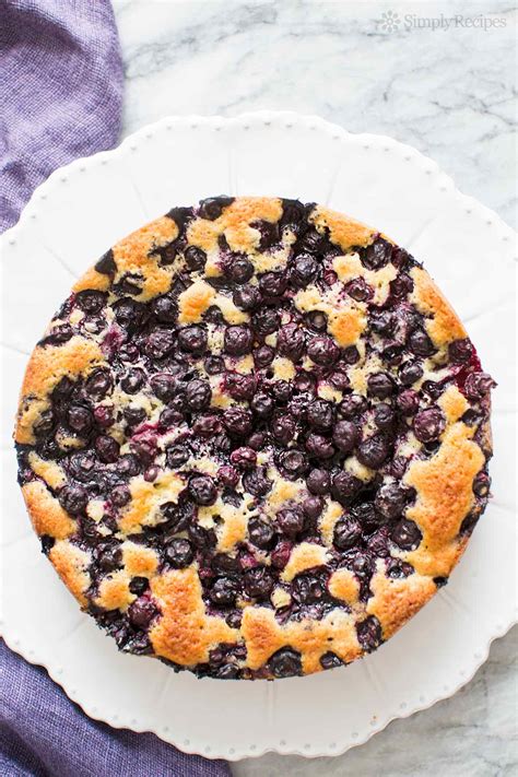 It's utterly delicious and a perfect alternative to christmas pudding! Blueberry Cake Recipe | SimplyRecipes.com