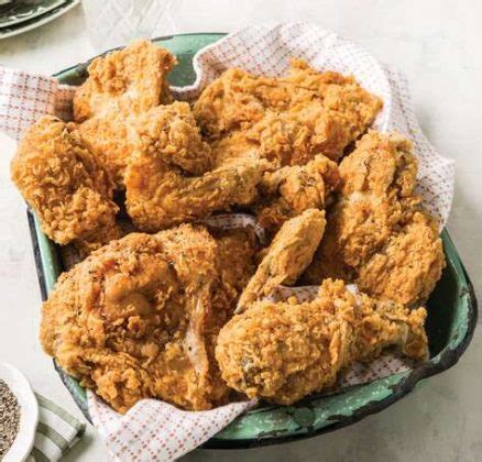 The calorie content is also lower than fried food, which helps you manage your weight and improves your health. Sweet Tea-Brined Fried Chicken - Paula Deen Magazine ...