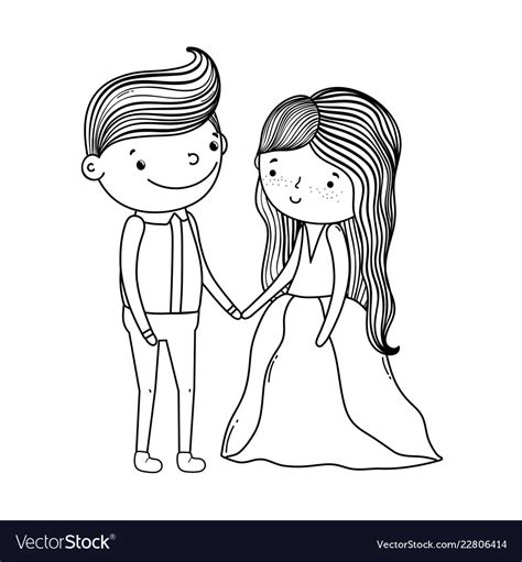 Top 999 Couple Cartoon Images Black And White Amazing Collection