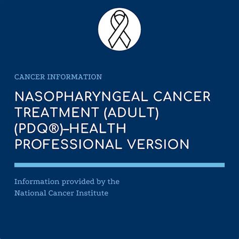 Nasopharyngeal Cancer Treatment Adult Pdq®health Professional