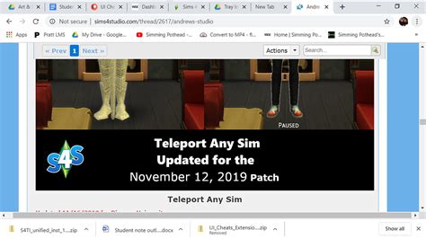 How To Install The Sims 4 Pose Playerteleport Any Sim Mod