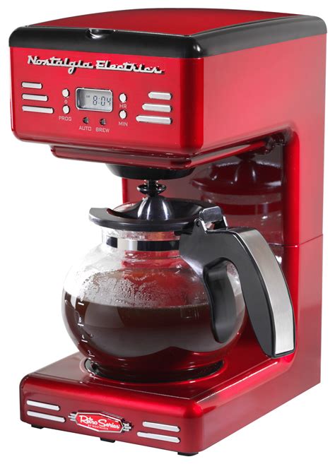 ください Nostalgia Rcof120 Retro Series 12 Cups Programmable Coffee Maker