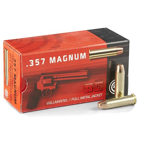 Geco 357 Magnum Fmj 158 Grain 50 Rounds 293832 357 Magnum Ammo