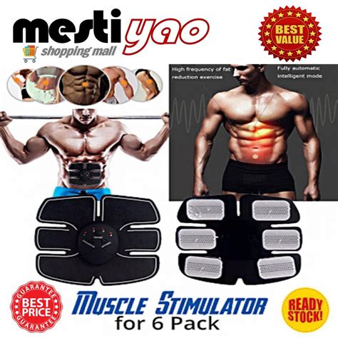 6 Pack Ems Six Pack Body Muscle Stimulation Smart Ems Abdomen Toning