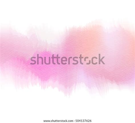 Abstract Colorful Watercolor Background Digital Art Stock Illustration