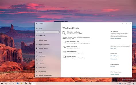 Windows 10 Build 18875 20h1 Releases With Improvements Pureinfotech