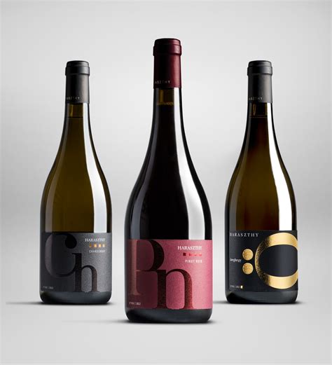 Haraszthy Vineyards Premium Line Wine Bottle Design Wine Packaging