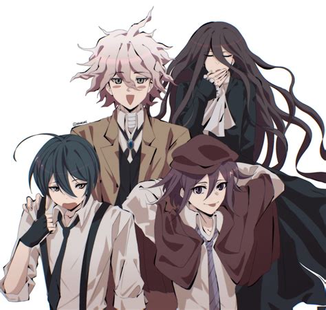 Komaeda Nagito Ouma Kokichi Saihara Shuuichi Kamukura Izuru Dazai